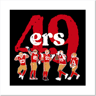 49 ers Posters and Art